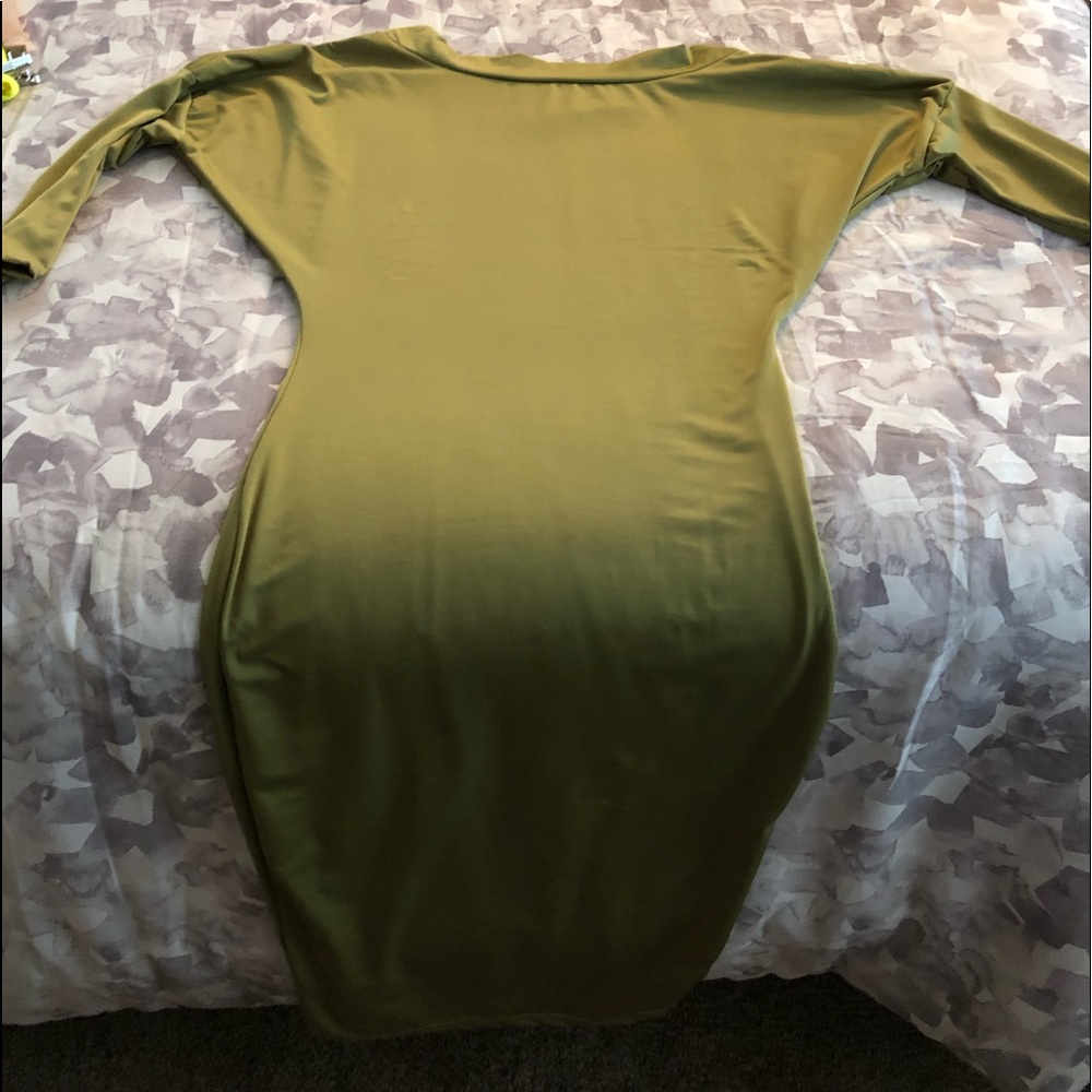 Drape style dress